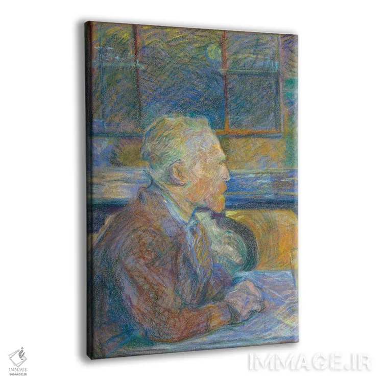 تابلو 1887,پرترهٔ وینسنت ون گوگ، ۱۸۸۷ اثر آنری دو تولوز-لوترک - نمای پرسپکتیو محصول