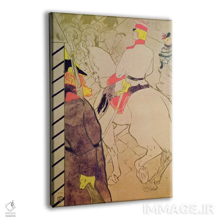 تابلو 1894,بابل آلمان، ۱۸۹۴ اثر آنری دو تولوز-لوترک - نمای پرسپکتیو محصول