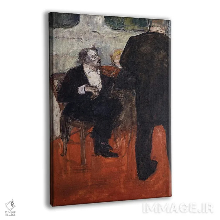 تابلو 1900,نوازنده ویولن دانکلا، ۱۹۰۰ اثر آنری دو تولوز-لوترک - نمای پرسپکتیو محصول