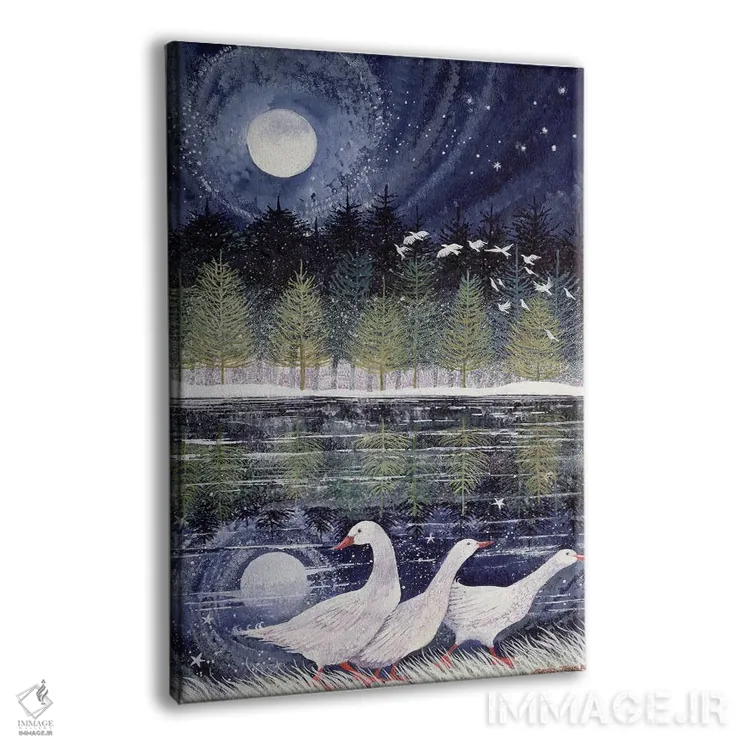 تابلو غازهای برفی، ۱۹۹۵ اثر لیزا گرا یِنسن - نمای پرسپکتیو محصول