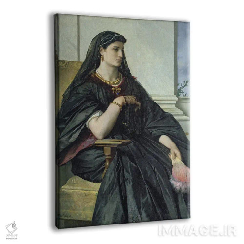 تابلو بیانکا کاپلو، ۱۸۶۴/۶۸ اثر انسلْم فوئرباخ (نقاش آلمانی) - نمای پرسپکتیو محصول