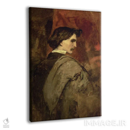 تابلو خودنگاره، حدود ۱۸۶۰ اثر انسلْم فوئرباخ (نقاش آلمانی) - نمای پرسپکتیو محصول