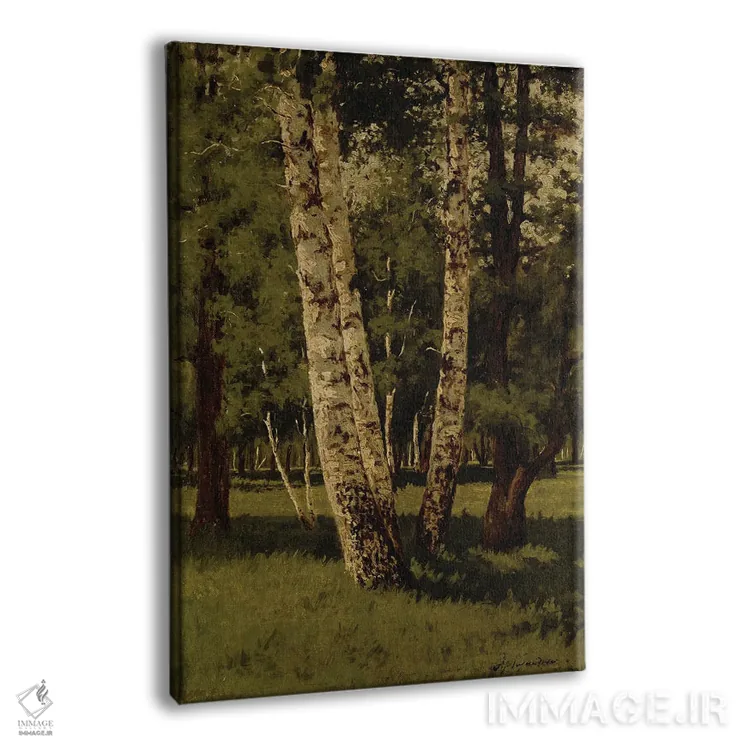 تابلو درختان توس اثر آرکیپ ایوانوویچ کوئینجی (نقاش روسی) - نمای پرسپکتیو محصول