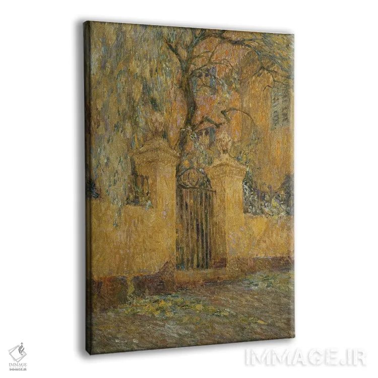 تابلو دروازه اثر آنری اوژن اوگوستین لو سیدانر - نمای پرسپکتیو محصول