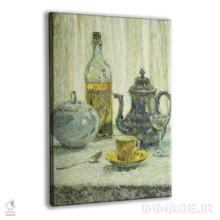 تابلو طبیعت بیجان، ۱۹۱۷ اثر آنری اوژن اوگوستین لو سیدانر - نمای پرسپکتیو محصول