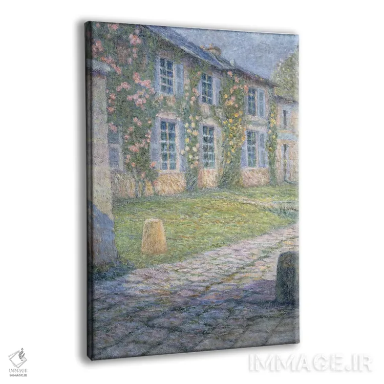 تابلو خانه گل رز در ورسای، ۱۹۱۸ اثر آنری اوژن اوگوستین لو سیدانر - نمای پرسپکتیو محصول