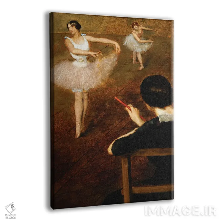 تابلو کلاس باله اثر پیر کاریه-بلوُز - نمای پرسپکتیو محصول