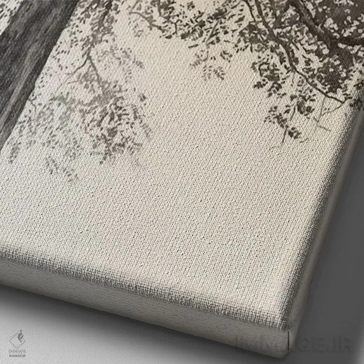 تابلو 2018,پرترهٔ مادرم، ۲۰۱۸ اثر انگوس همپل - نمای نزدیک بافت بوم