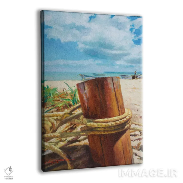 تابلو 2018,لنگر انداخته، ۲۰۱۸ اثر کالین بوتمن - نمای پرسپکتیو محصول