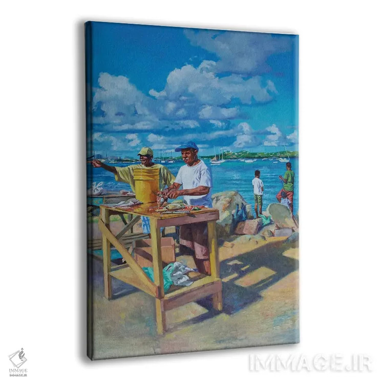 تابلو از پسران تا مردان، ۲۰۱۹ اثر کالین بوتمن - نمای پرسپکتیو محصول