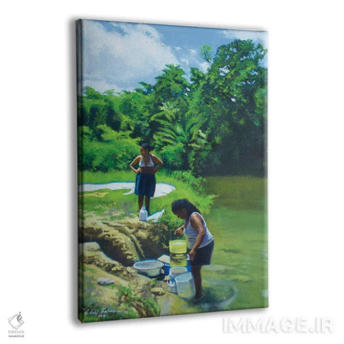 تابلو روز آبی، ۲۰۱۶ اثر کالین بوتمن - نمای پرسپکتیو محصول