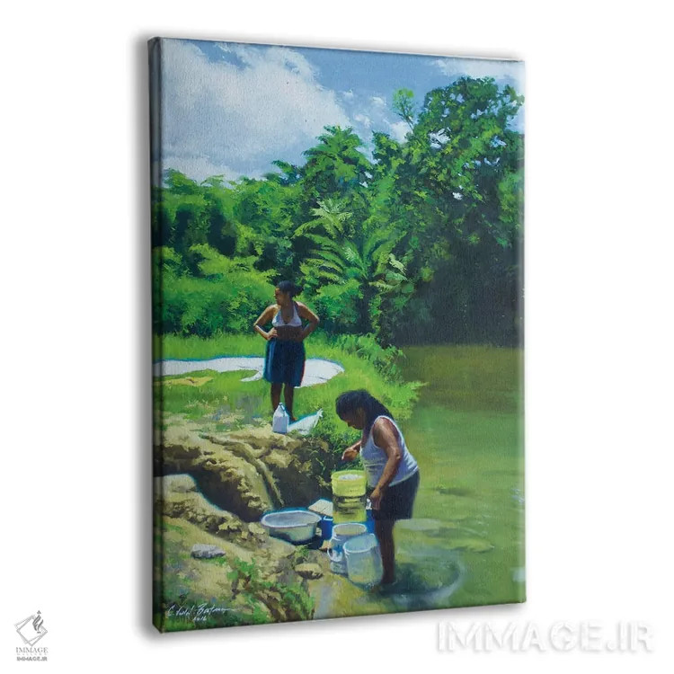 تابلو روز آبی، ۲۰۱۶ اثر کالین بوتمن - نمای پرسپکتیو محصول