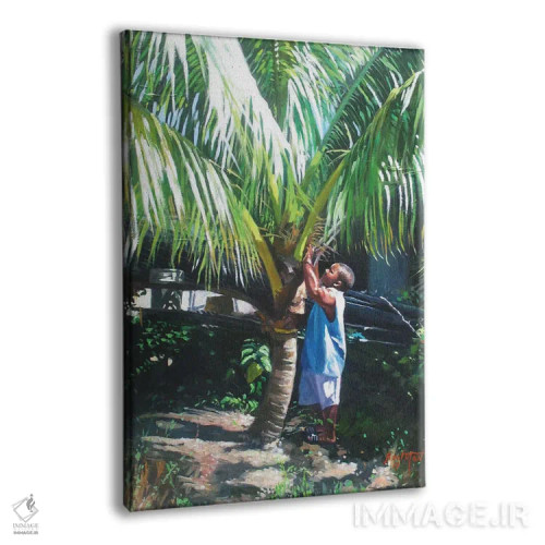 تابلو سایهٔ نارگیل، ۲۰۱۴ اثر کالین بوتمن - نمای پرسپکتیو محصول