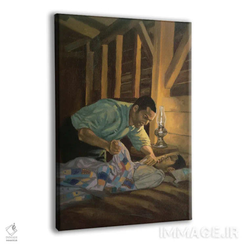 تابلو شببخیرهای رنگارنگ، ۲۰۰۳ اثر کالین بوتمن - نمای پرسپکتیو محصول