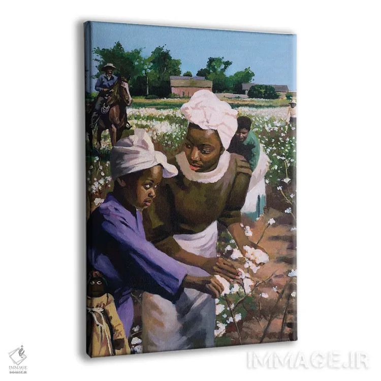 تابلو چینندگان پنبه، ۲۰۰۳ اثر کالین بوتمن - نمای پرسپکتیو محصول