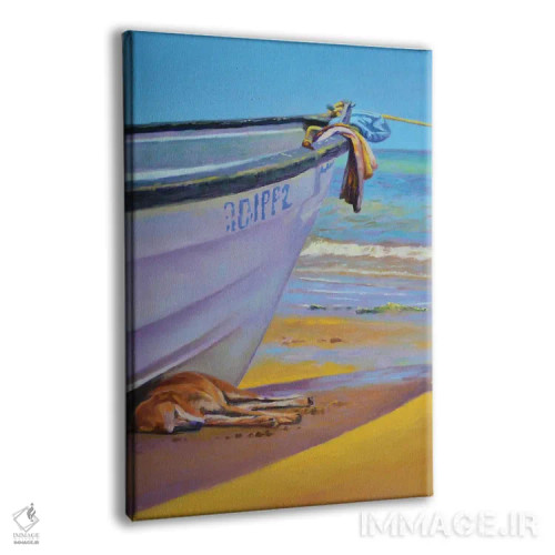 تابلو بهشدت خسته، ۲۰۲۰ اثر کالین بوتمن - نمای پرسپکتیو محصول