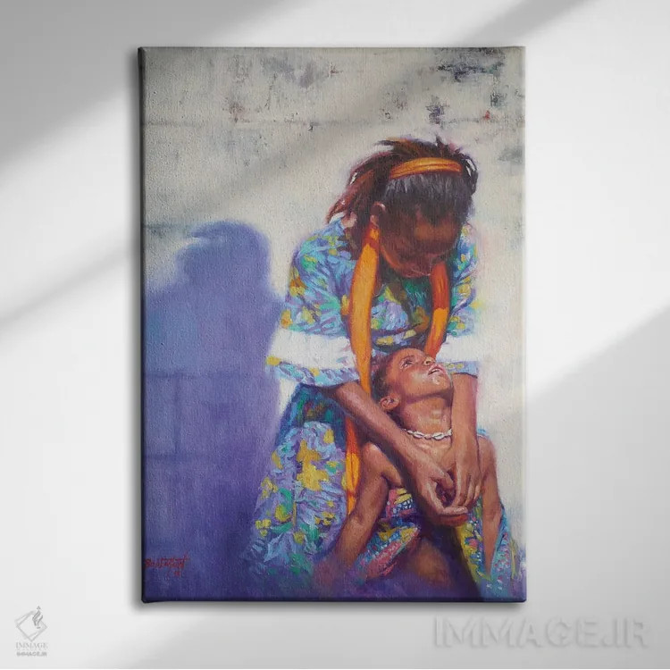 تابلو آزادی، ۲۰۱۴ اثر کالین بوتمن - نمای روبهرو روی دیوار