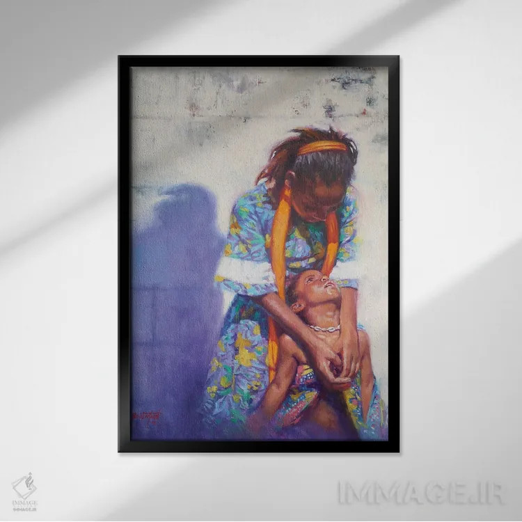 تابلو آزادی، ۲۰۱۴ اثر کالین بوتمن - نمای قابدار مشکی