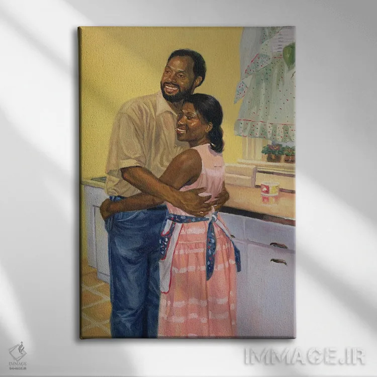 تابلو خوب عمل کردهایم، ۱۹۹۸ اثر کالین بوتمن - نمای روبهرو روی دیوار