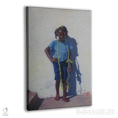 تابلو طناب زرد، ۲۰۱۴ اثر کالین بوتمن - نمای پرسپکتیو محصول