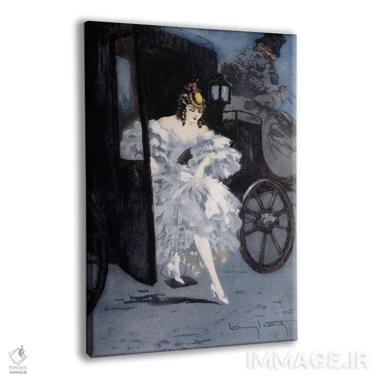 تابلو ورود، حدود ۱۹۴۱ اثر لوئیس ایکارت - نمای پرسپکتیو محصول