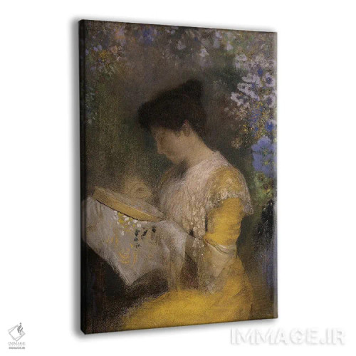 تابلو مدام آرتور فونتن، ۱۹۰۱ اثر اودیلو ردون - نمای پرسپکتیو محصول