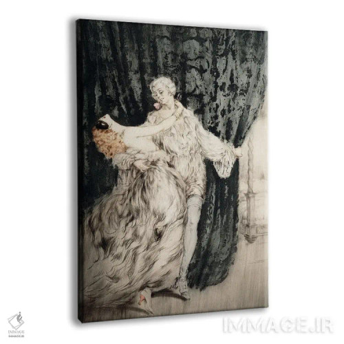 تابلو کازانووا اثر لوئیس ایکارت - نمای پرسپکتیو محصول