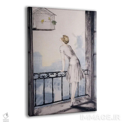 تابلو مونمارتر، ۱۹۲۸ اثر لوئیس ایکارت - نمای پرسپکتیو محصول