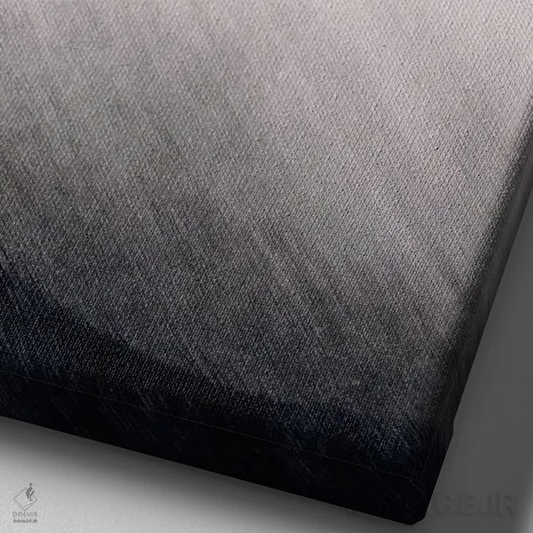 تابلو پایان اثر لوئیس ایکارت - نمای نزدیک بافت بوم