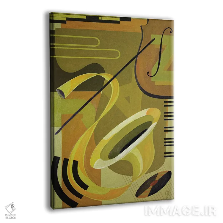 تابلو جاز، ۲۰۰۴ اثر کارولین هوبارد-فورد - نمای پرسپکتیو محصول