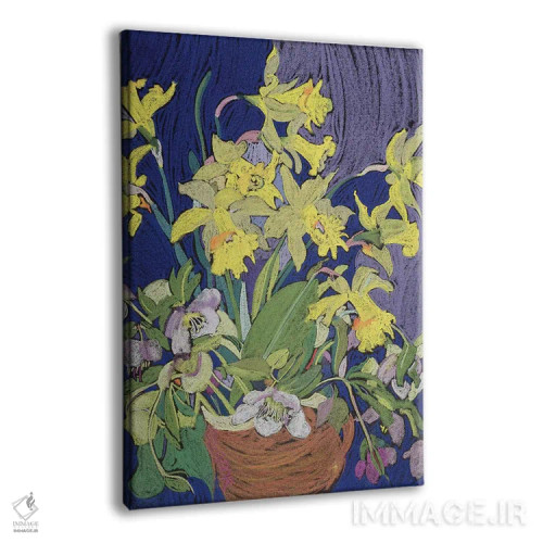 تابلو نانسیس با پارچ اثر فرانسیس ترینر - نمای پرسپکتیو محصول