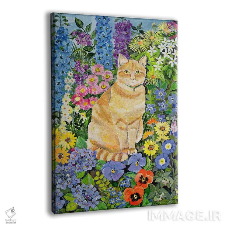 تابلو گربهٔ گوردون، ۱۹۹۶ اثر هیلاری جونز - نمای پرسپکتیو محصول