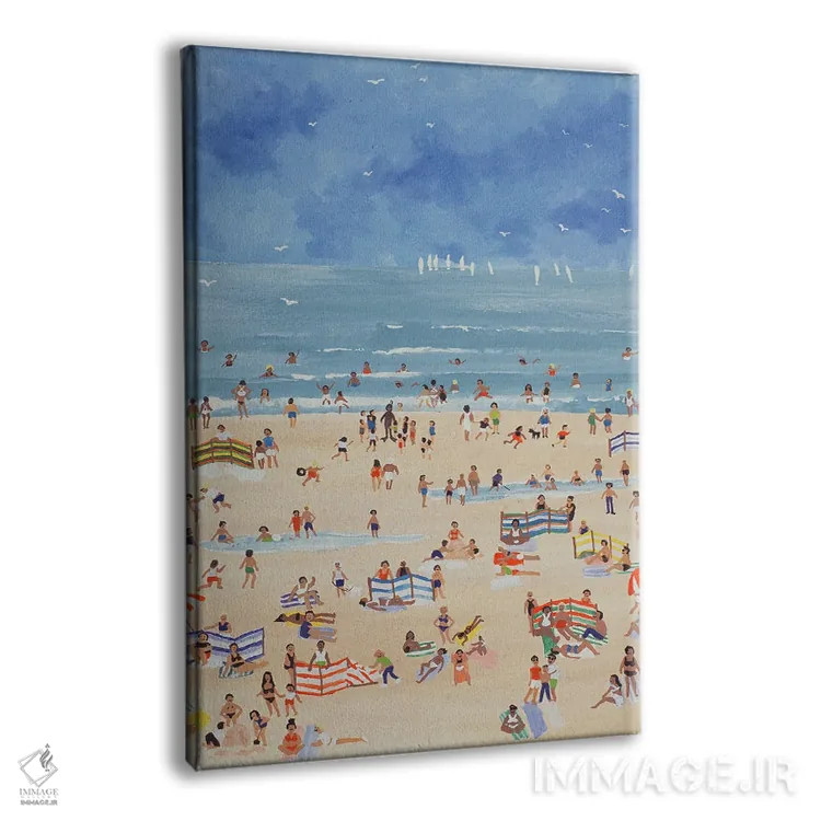 تابلو ساحل اثر جودی جوئل - نمای پرسپکتیو محصول