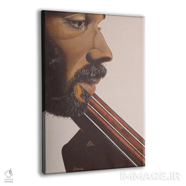 تابلو نوازندهٔ بیس چهارم، ۲۰۰۷ اثر کاریا موچرهرا - نمای پرسپکتیو محصول