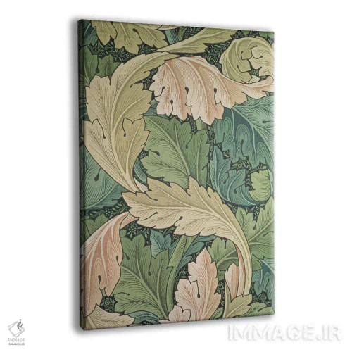 تابلو کاغذدیواری آکانتوس، ۱۸۷۵ اثر ویلیام موریس (طراح و هنرمند بریتانیایی) - نمای پرسپکتیو محصول