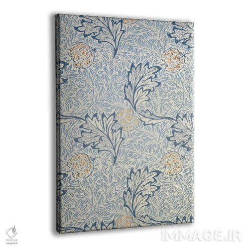 تابلو طرح سیب اثر ویلیام موریس (طراح و هنرمند بریتانیایی) - نمای پرسپکتیو محصول