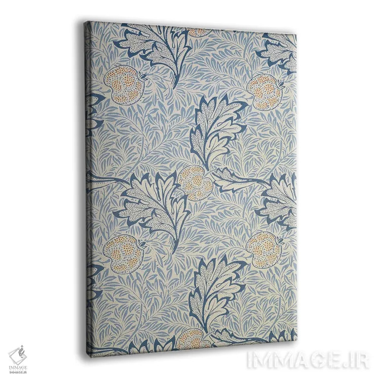 تابلو طرح سیب اثر ویلیام موریس (طراح و هنرمند بریتانیایی) - نمای پرسپکتیو محصول