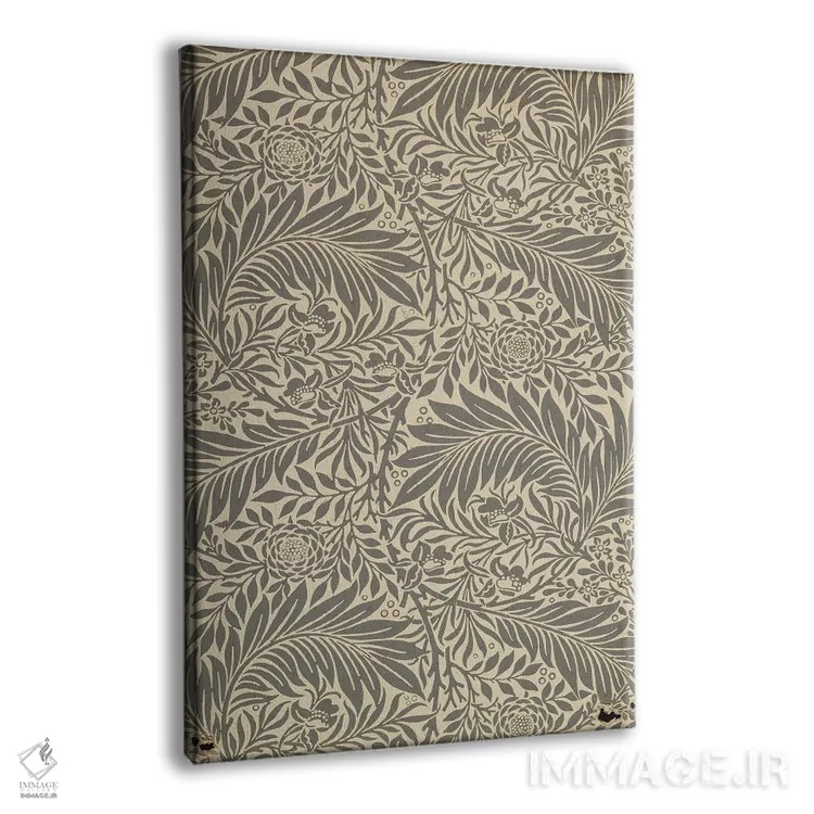 تابلو طرح کاغذدیواری گل شقایق کابلی، ۱۸۷۲ اثر ویلیام موریس (طراح و هنرمند بریتانیایی) - نمای پرسپکتیو محصول