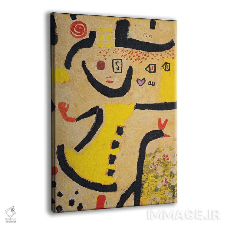 تابلو بازی کودکان، ۱۹۳۹ (شماره ۳۸۵) اثر پل کله - نمای پرسپکتیو محصول