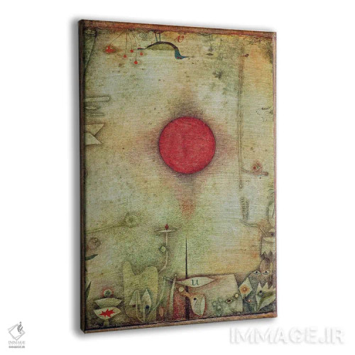 تابلو اد مرجینم، ۱۹۳۰ (شماره ۲۱۰) (عبارت لاتین به معنای "در حاشیه") اثر پل کله - نمای پرسپکتیو محصول