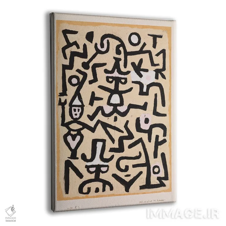 تابلو برگهٔ تبلیغی کمباورها، ۱۹۳۸ اثر پل کله - نمای پرسپکتیو محصول