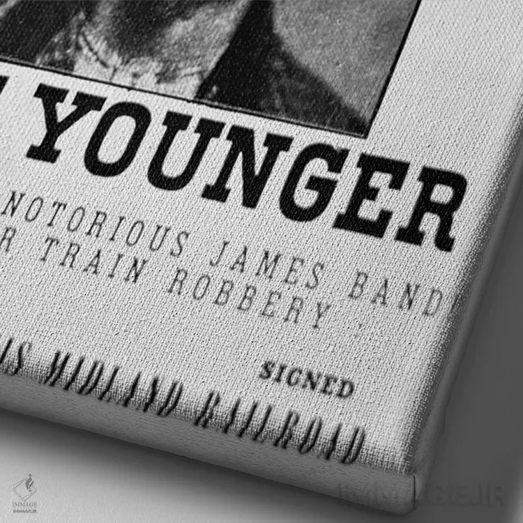 تابلو پوستر جایزه برای توماس کول یانگر اثر مکتب آمریکایی (سبک یا گروه هنری) - نمای نزدیک بافت بوم