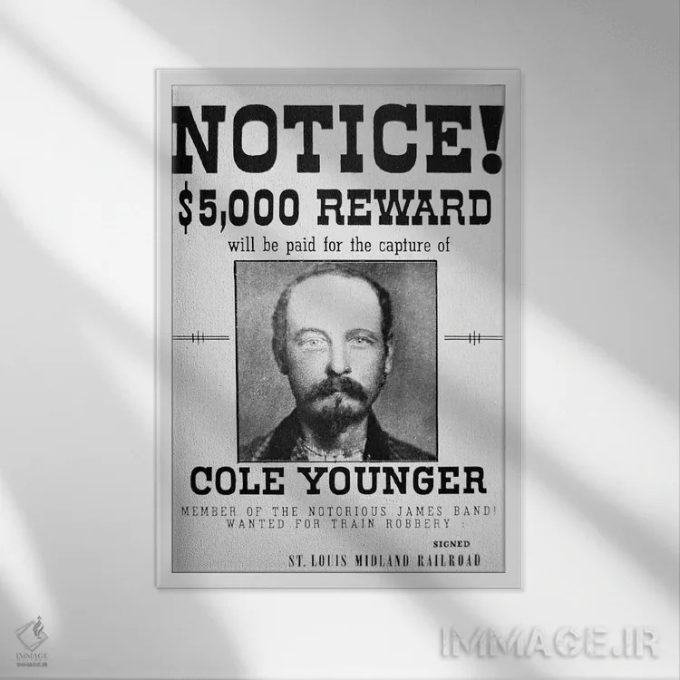 تابلو پوستر جایزه برای توماس کول یانگر اثر مکتب آمریکایی (سبک یا گروه هنری) - نمای قابدار سفید