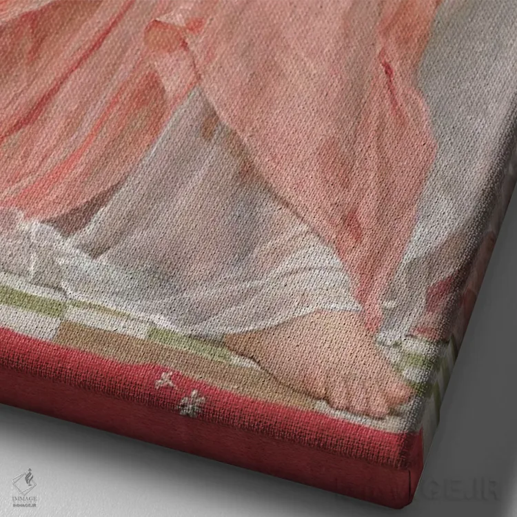 تابلو یاس اثر آلبرت ژوزف مور - نمای نزدیک بافت بوم