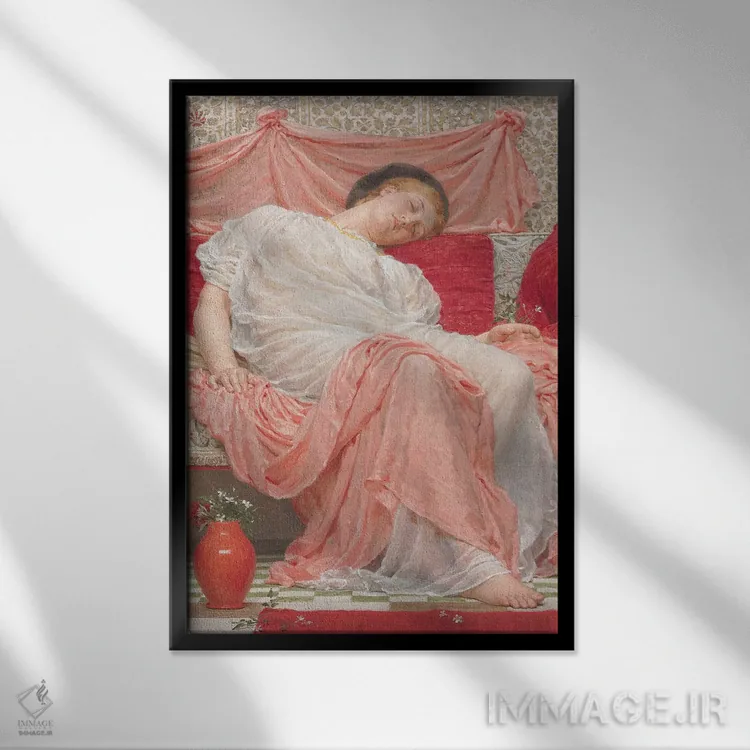 تابلو یاس اثر آلبرت ژوزف مور - نمای قابدار مشکی