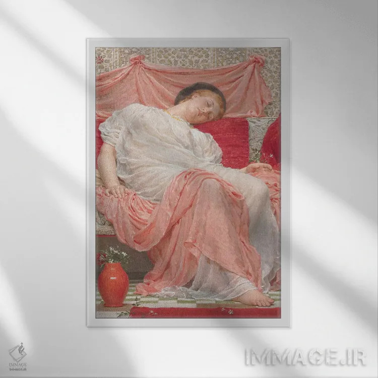 تابلو یاس اثر آلبرت ژوزف مور - نمای قابدار سفید