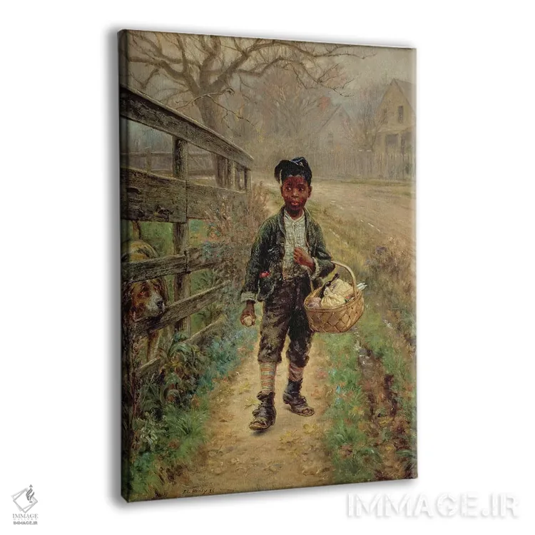 تابلو حفاظت از مواد غذایی، ۱۸۸۶ اثر ادوارد لمسون هنری - نمای پرسپکتیو محصول