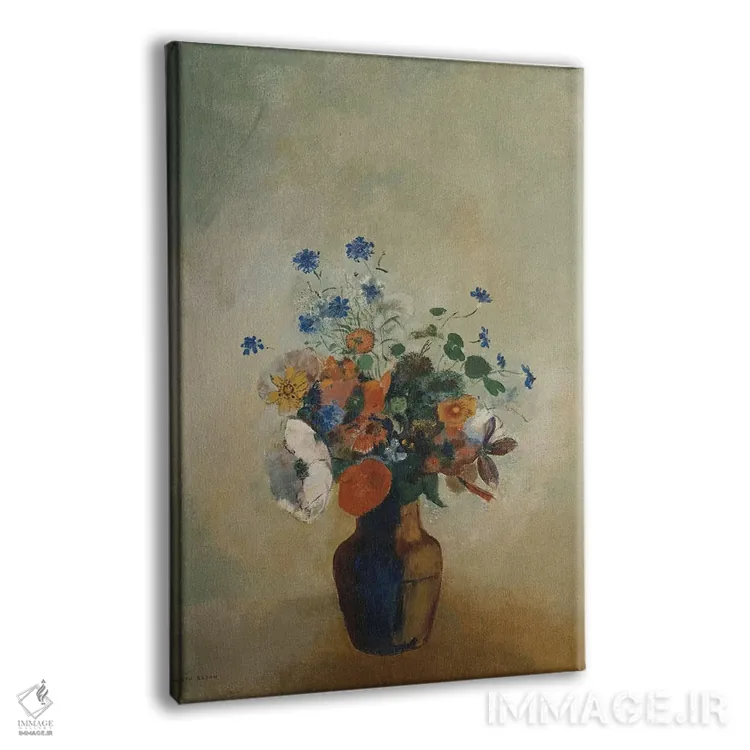 تابلو گلهای وحشی، حدود ۱۹۰۲ اثر اودیلو ردون - نمای پرسپکتیو محصول