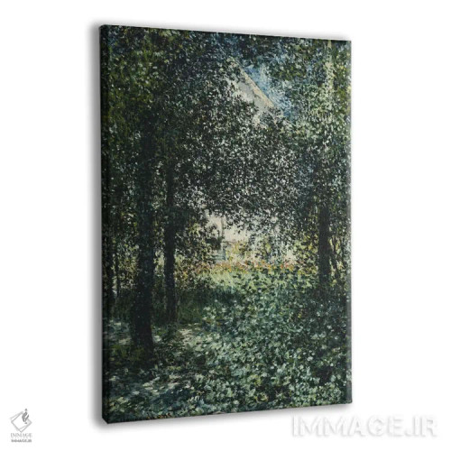 تابلو 1876,بوتهزار: خانه آرژانتوی، ۱۸۷۶ اثر کلود مونه (نقاش معروف فرانسوی) - نمای پرسپکتیو محصول