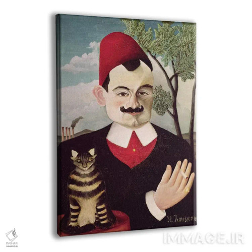 تابلو پرتره پیر لوتی، حدود ۱۸۹۱ اثر آنری روسو - نمای پرسپکتیو محصول